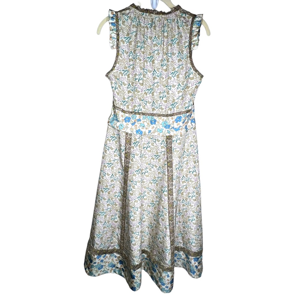 MARC BY MARC JACOBS Silk Paisley Cottagecore Floral Dress Size Small - Picture 6 of 9